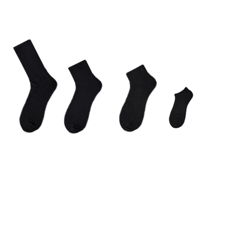 袜子/袜子男女长款潮流/袜子夏季/春夏袜子/袜子男士短款百搭白底实物图