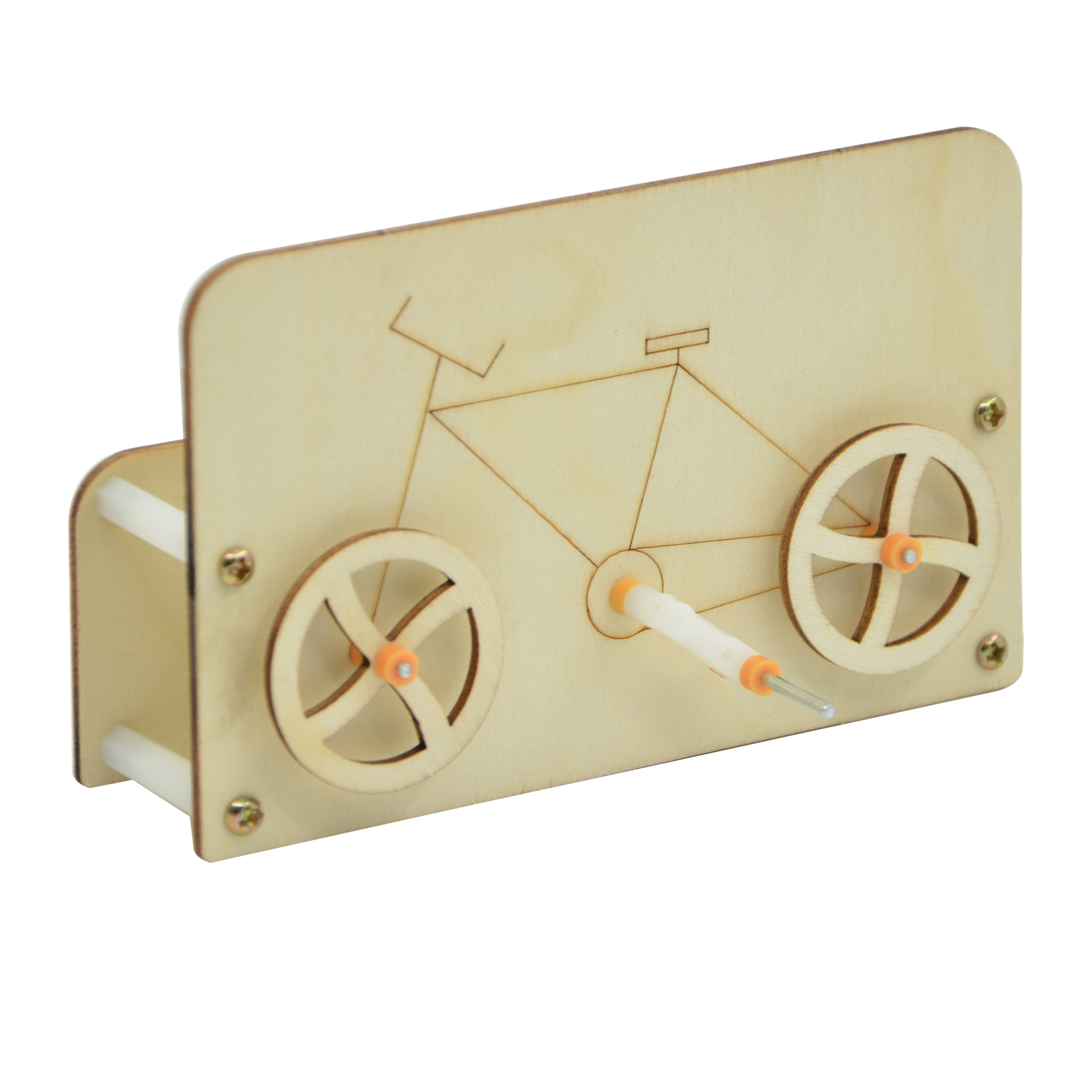 diy educational toys, science gadgets, small inventions, handcrafted wooden bicycles, handcrafted assembly material kits Item Picture