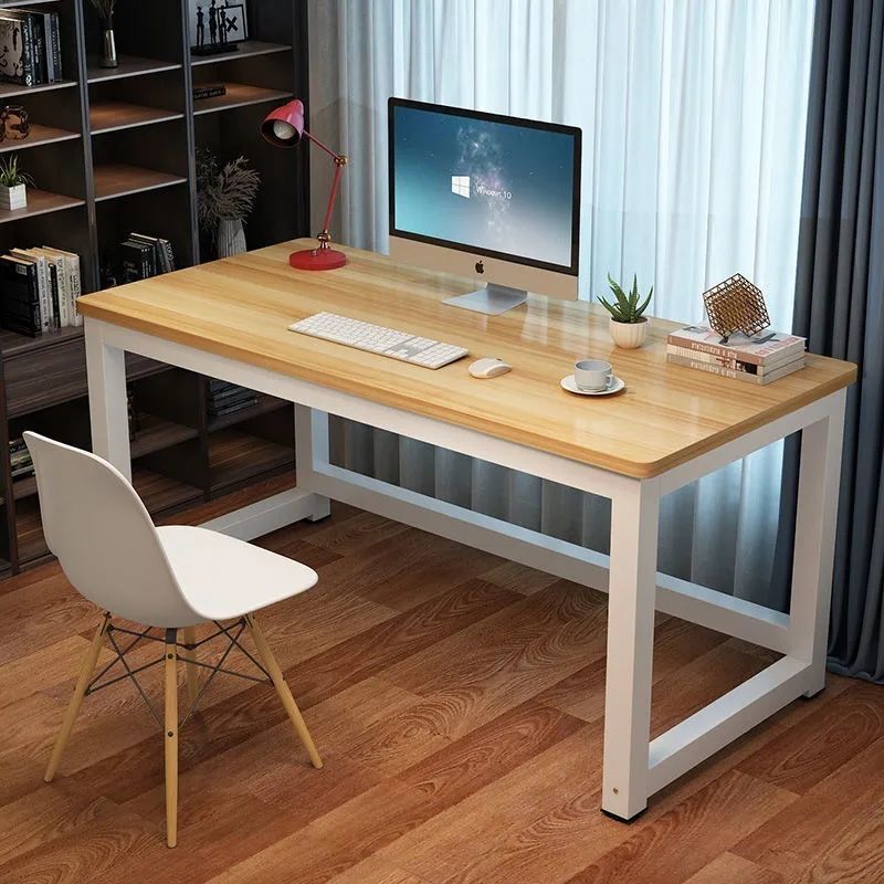 电脑桌台式简易书桌家用卧室学习桌学生小课桌简约长方形办公桌子详情图1