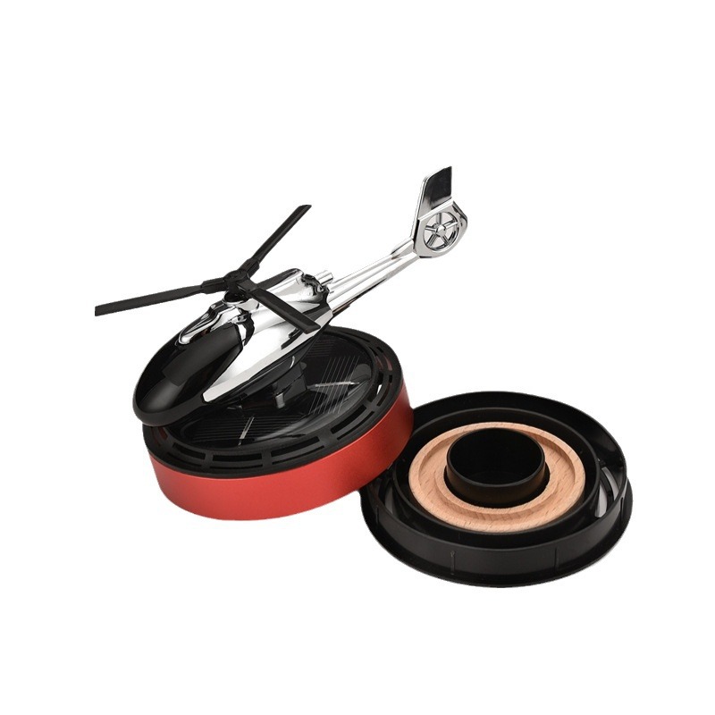 A380 Solar-powered aircraft car aromatherapy perfume, when exposed to light, rotates to disperse fragrance and remove odors, automotive accessories, ornaments and accessories factory Item Picture