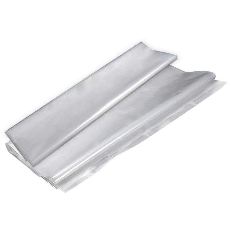 Bolsa plana PE grande bolsa de embalaje de plástico transparente a prueba de humedad bolsa de almacenamiento de película de plástico engrosada bolsa de película transparente Item Picture