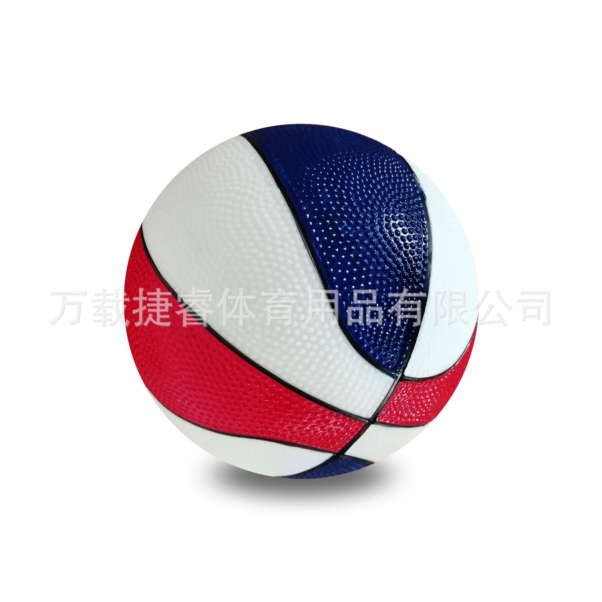 儿童玩具篮球PVC玩具弹力球充气划线篮球足球三色球6-35cm详情图2