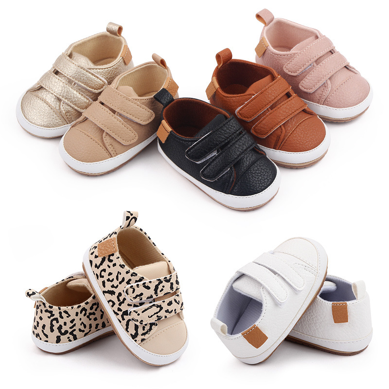 Spring and Autumn Baby Casual Shoes 3-6-12 months old baby Velcro Walking Shoes Baby Shoes M22-13