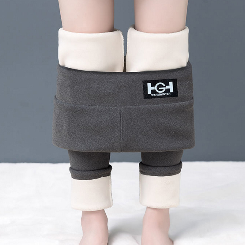 Autumn And Winter New Thick Leggings For Women Plus Fleece Thermal Pants Bare Legs Argot Cashmere Spring And Autumn High Waist Outside To Wear Large Size Application Scenario