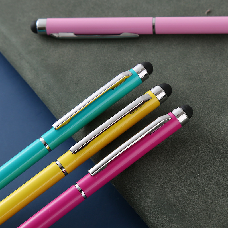 The manufacturer produces metal touch pens, capacitive ballpoint pens, multi-color ballpoint pens, and advertising gift pens Item Picture