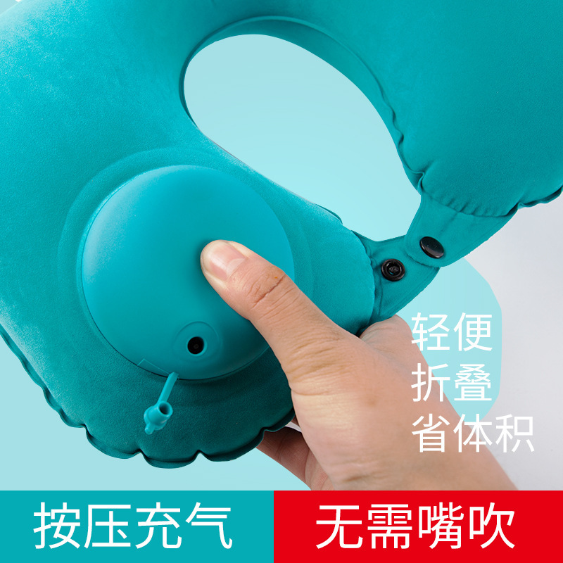 腰靠头枕/昂克赛拉头靠/充气u型枕/记忆棉/车用竹炭包产品图