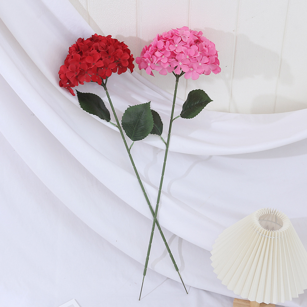 Artificial hydrangea wedding, artificial flower lollipop, hydrangea wedding hall, artificial flower floor, flower wall arrangement, flower row arrangement Specification image