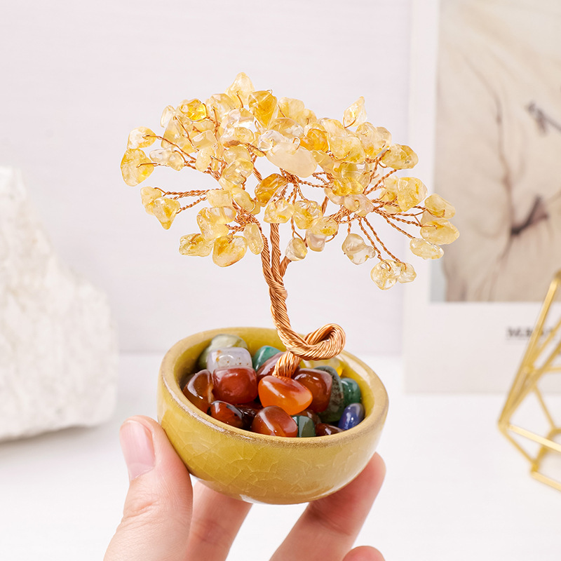 水晶工艺品实物图