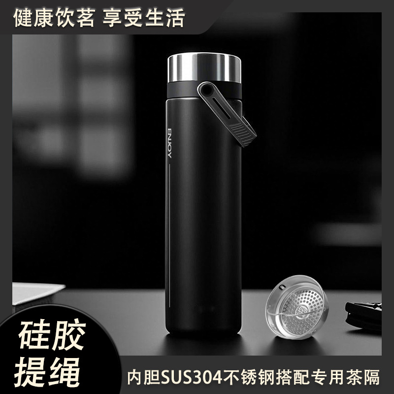 2024 New stainless steel student cup with lid for girls, office high appearance level, men's Shengguang details Picture