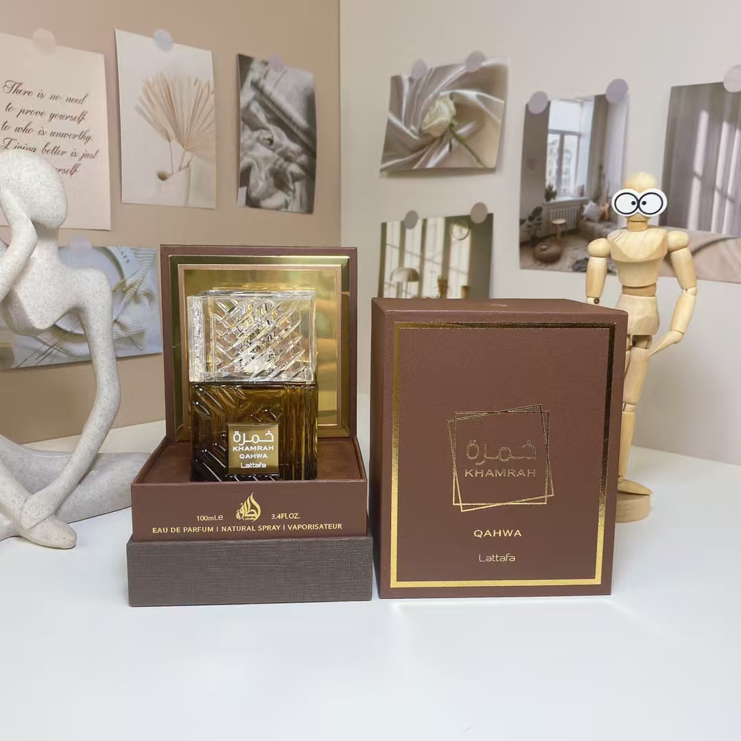 Dubai 100ml Cross-border Perfume Lattafa Perfumes Khamrah Arab Perfume Application Scenario