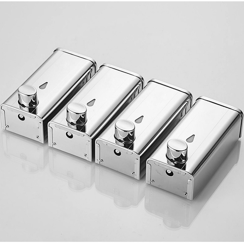 Stainless Steel 304 Soap Dispenser Hanging Wall Soap Dispenser Hotel Hotel Bathroom Hand Sanitizer Shampoo Shower Gel Box Specification drawing