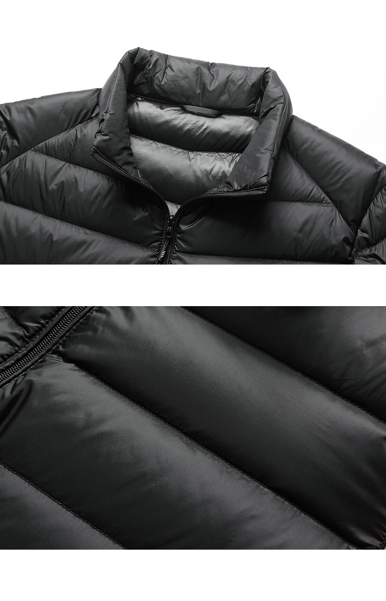 The 2025 winter new lightweight down jacket for men with a stand-up collar and 90% duck down is a sporty, lightweight and warm coat for couples pic 20