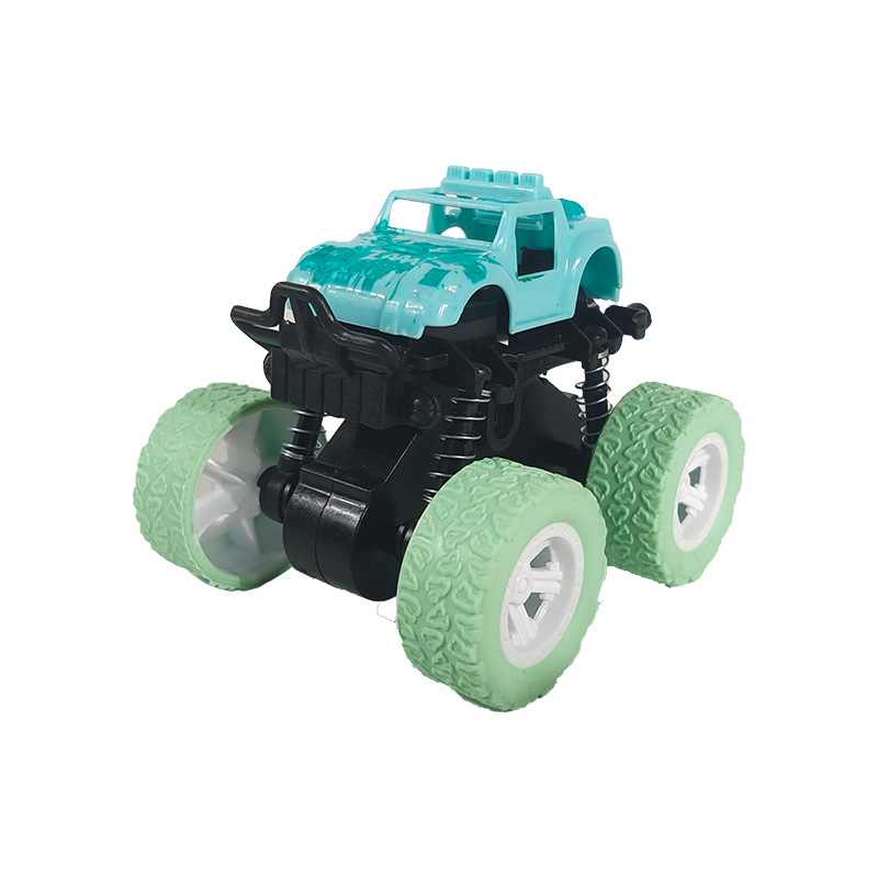 Inertial Off-Road Vehicle Children's Toy Boy Girl Model Car Rotary Tumbling Stunt Car Stall Gift Wholesale details Picture
