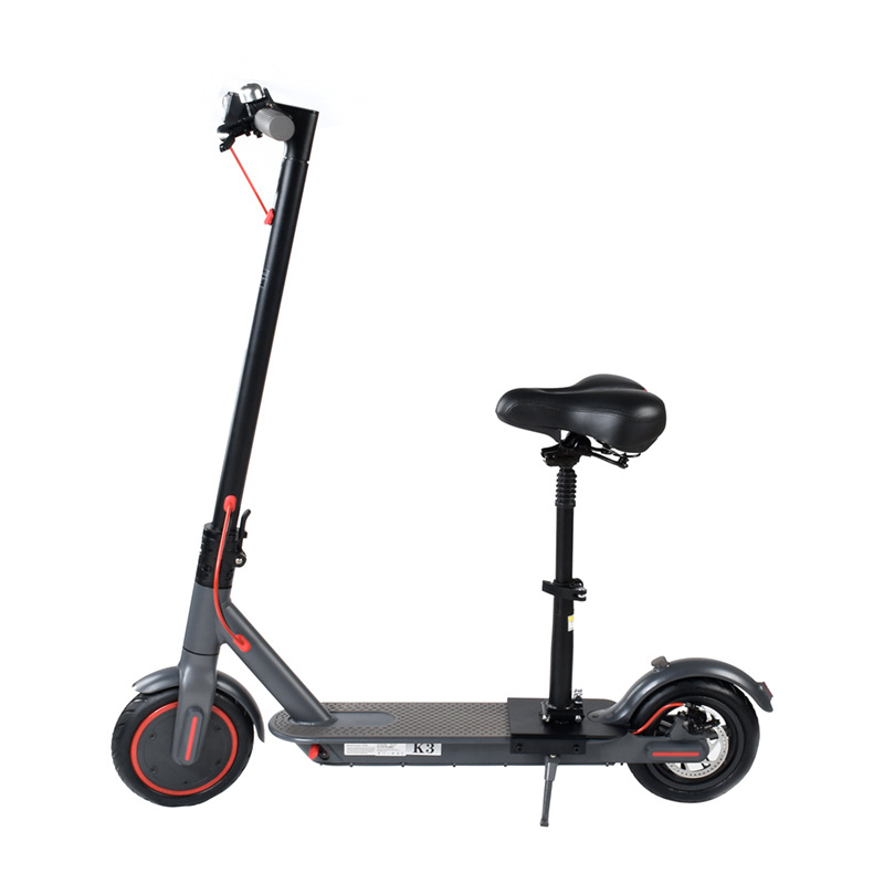 Portable electric scooter super light sitting bike can be folded into the era of driving electric car 36V model M9-3 details Picture