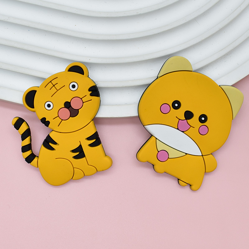 Cute cartoon fridge magnets, creative PVC soft adhesive magnetic stickers, DIY early education stickers, wholesale magnetic stickers, children's message stickers details Picture
