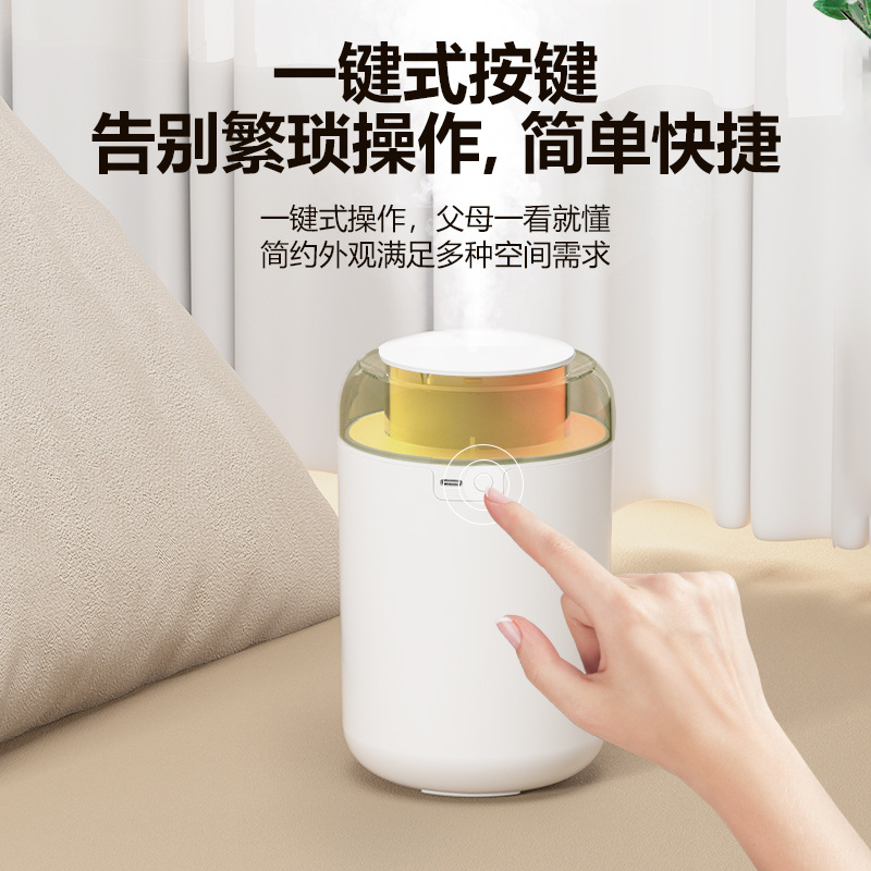 Humidifier Mute Bedroom desktop pregnant woman baby small aromatherapist Office air Aromatherapist night light Fog amount Application Scenario
