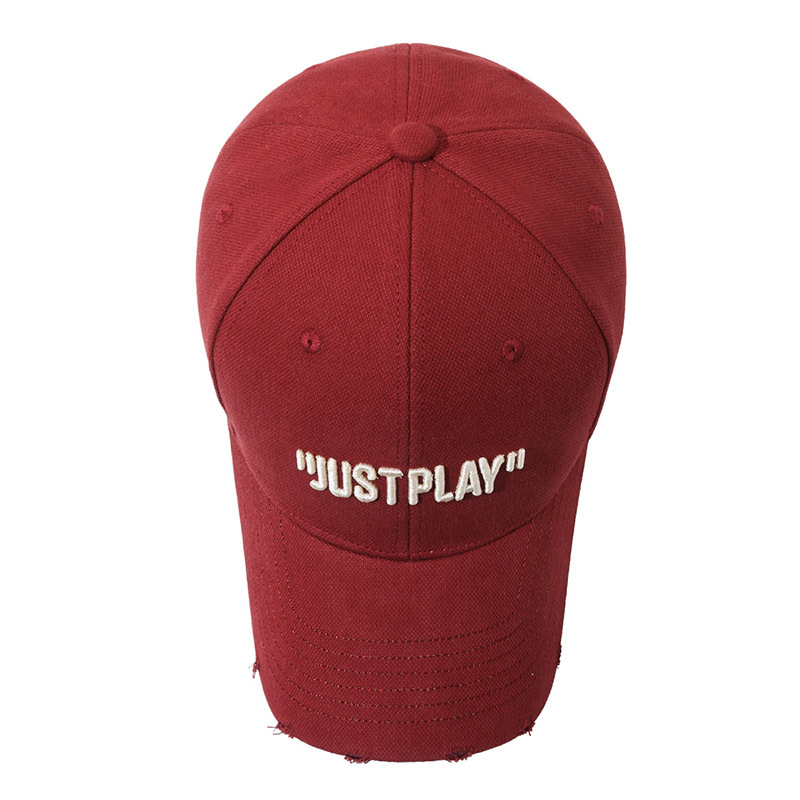 New Fashion Korean Men's And Women's Embroidered Baseball Cap Spring And Autumn Outdoor Fashion Tide All Casual Cap Specification drawing
