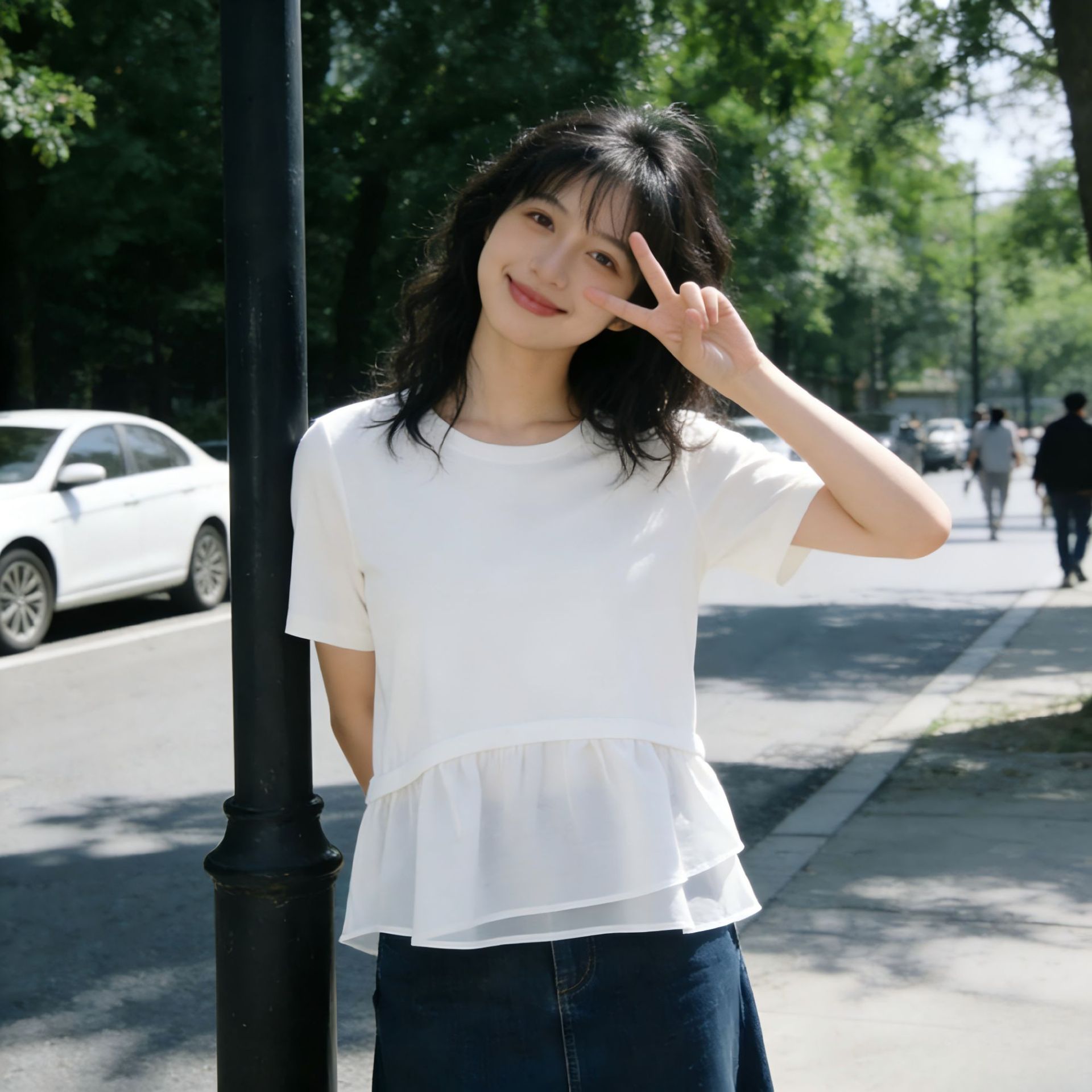 气质巨好看短袖T恤女2026夏季180g时尚圆领薄款上衣内搭