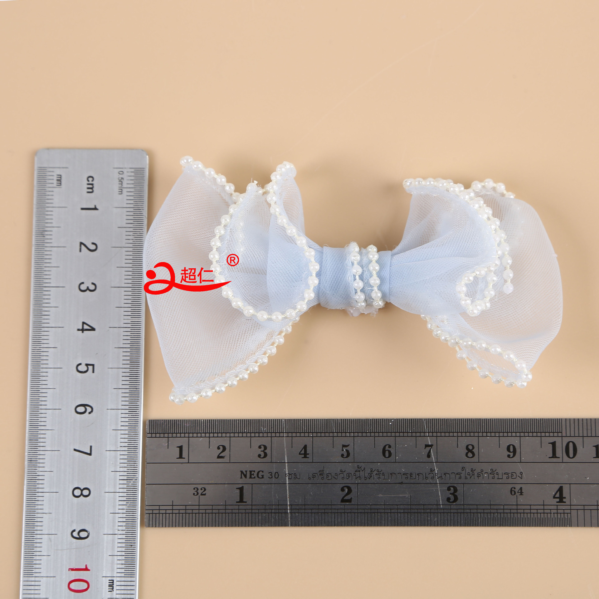 Handmade Bows Japanese And Korean Style Hair Accessories Gift Clothing Accessories New Mesh Lace Pearl Bows Can Be Produced Item Picture