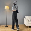 2025 Spring and Autumn new style jeans, women's wide-leg pants, high-waisted straight-leg pants, slimming and fashionable Korean version wholesale in Xintang Application Scenario