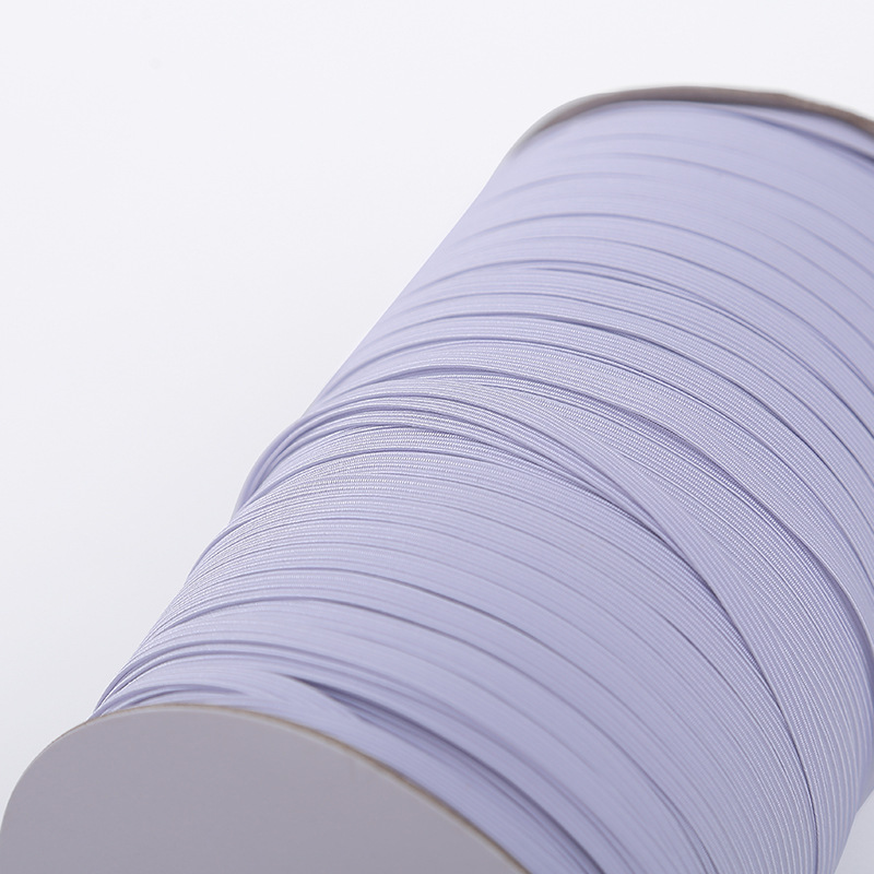 Elastic Band Factory Direct Sales 6-70Mm Plain Crocheted Elastic Elastic Elastic High Elastic Encryption Clothing Accessories Belt details Picture
