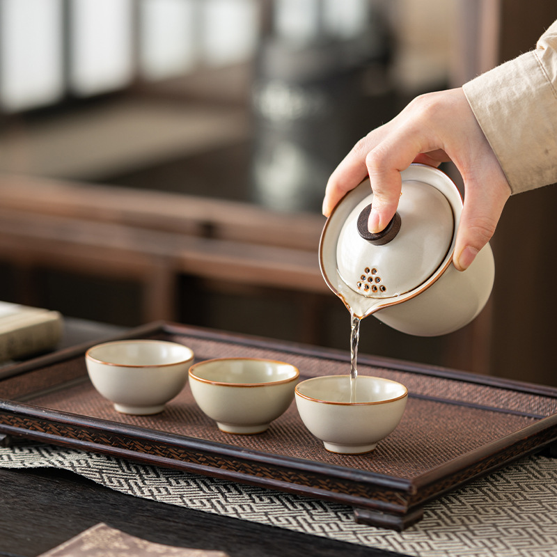 旅行茶具实物图