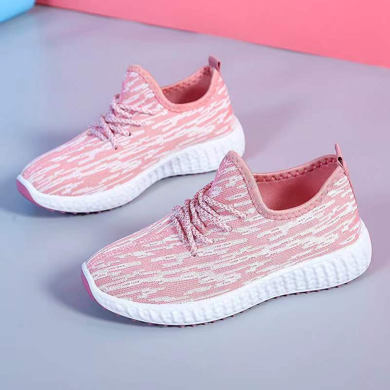 Wholesale of best-selling soft-soled running shoes for foreign trade from the manufacturer, Feizhi sports shoes, women's Korean-style fashionable casual shoes, and versatile coconut shoes