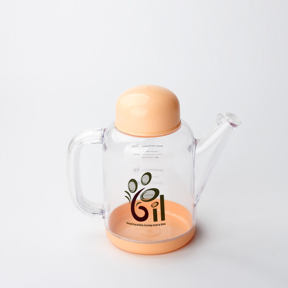 Yuyue kitchen supplies plastic oil pot leak-proof soy sauce bottle vinegar bottle seasoning bottle Seasoning bottle oil tank Specification drawing