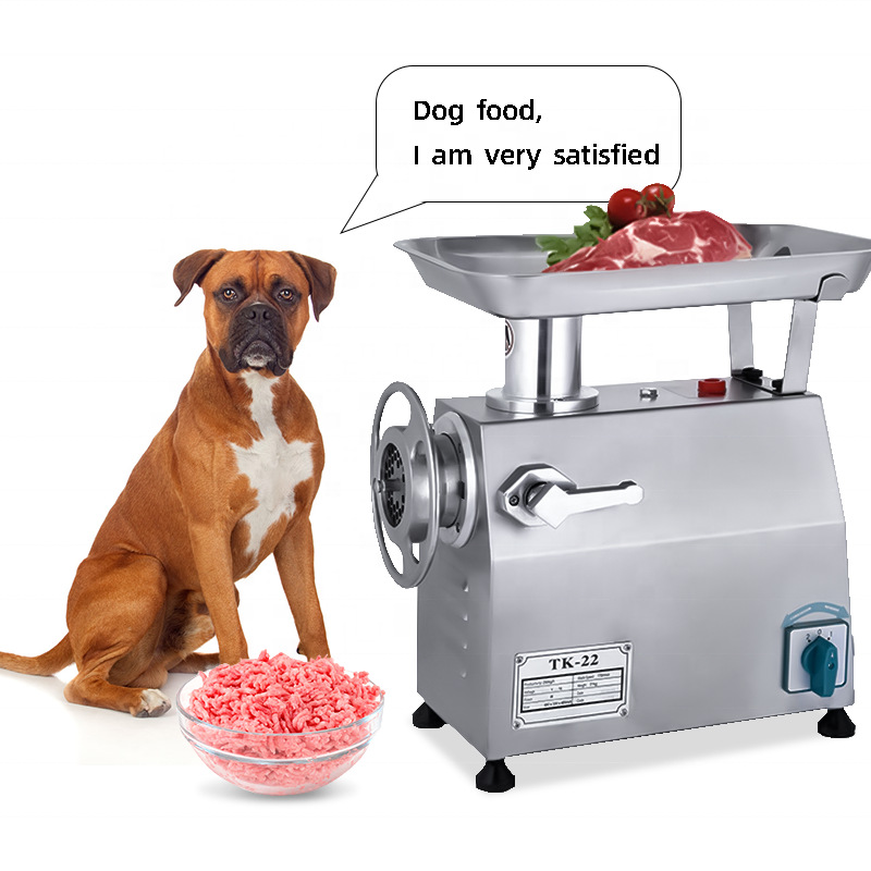 The 22-type commercial all-stainless steel meat grinder is a high-power multi-functional electric filling grinder for frozen meat Application Scenario