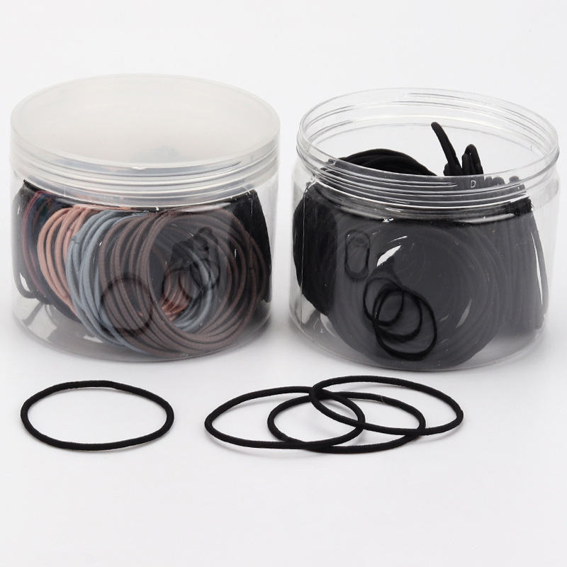 简约头绳女韩版细发圈网红ins扎头发小橡皮筋气质少女头饰发绳细节图