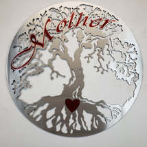 跨境新品MOTHER'S TREE OF LIFE 金属生命之树铁艺装饰母亲节礼物