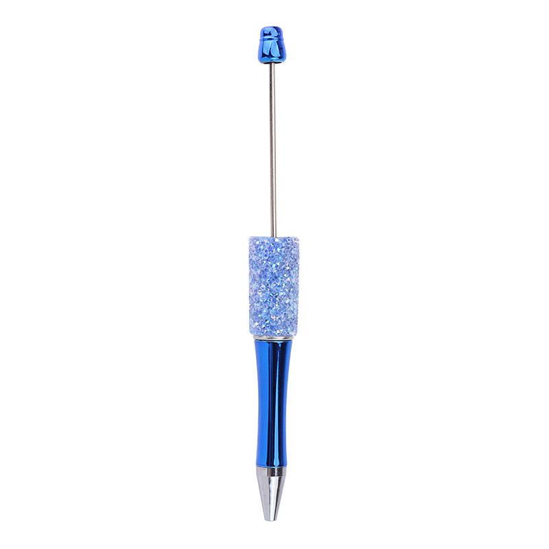 Diy Sugar Beaded Pen Manual Patch Uv Plating Star Beaded Ballpoint Pen Girl Heart Gift Pen Wholesale Item Picture