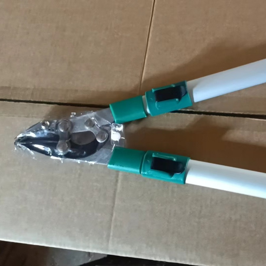 Self-produced and self-sold telescopic small Lishi garden scissors, aluminum alloy branch shears, garden tools, thick branch shears, powerful shears Specification image