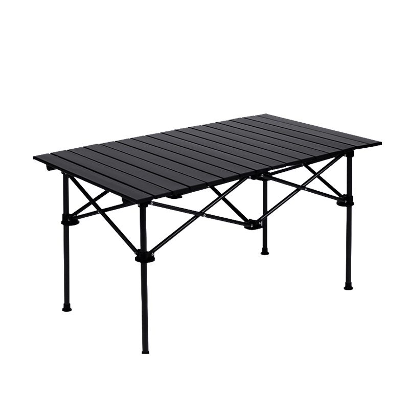 Outdoor Folding Table Ultra Light Aluminum Alloy Portable Egg Roll Table Camping Barbecue Picnic Table Fishing Picnic Equipment Item Picture