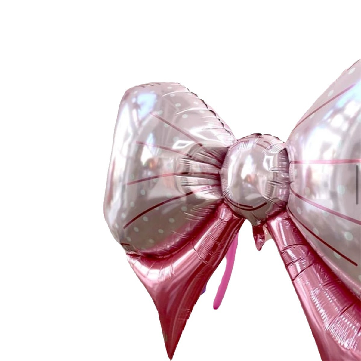 The birthday bow balloon of the little princess on Instagram marks her 100th anniversary. Cute decorations for taking photos and setting up items at the scene Item Picture