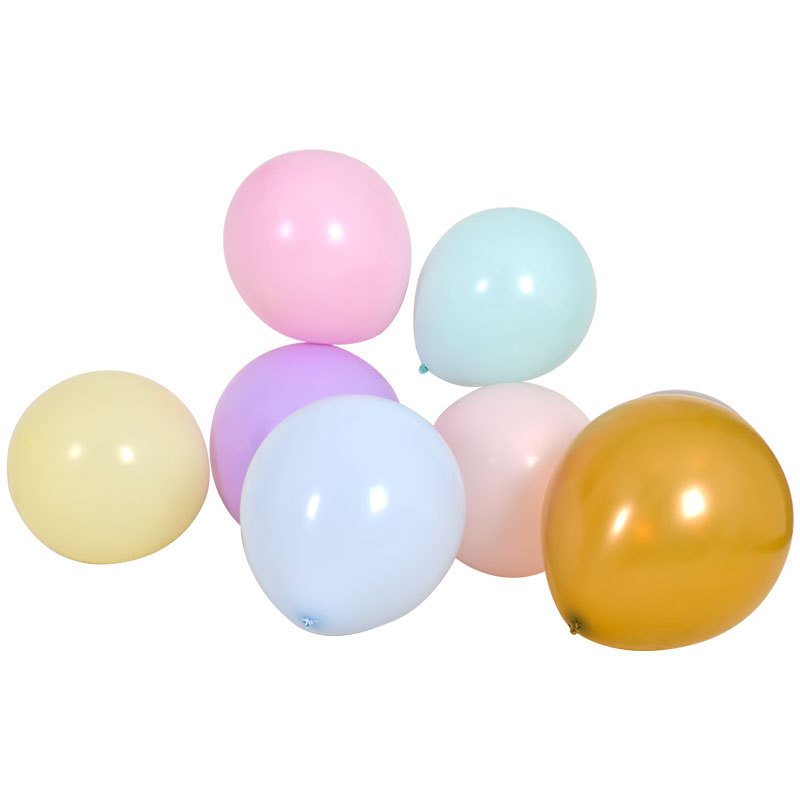 Factory direct sales of 10-inch macaron balloons, matte 2.2g creative wedding balloons, festival decoration balloons wholesale Item Picture