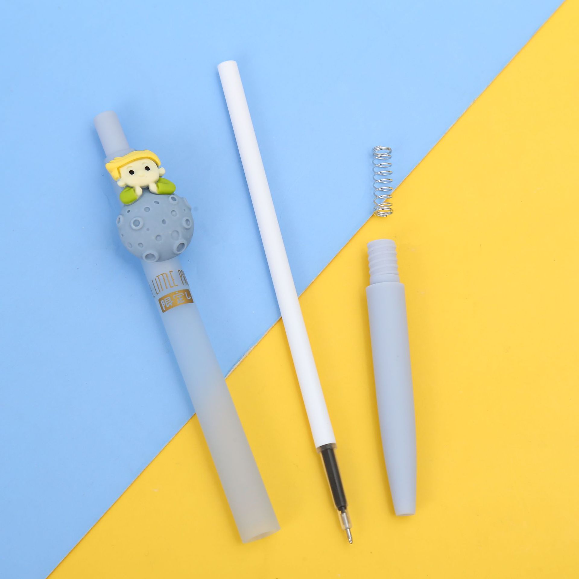 Zf2603 Little Prince Press Neutral Pencil Automatic Pencil Permanent Pencil Optional Application Scenario