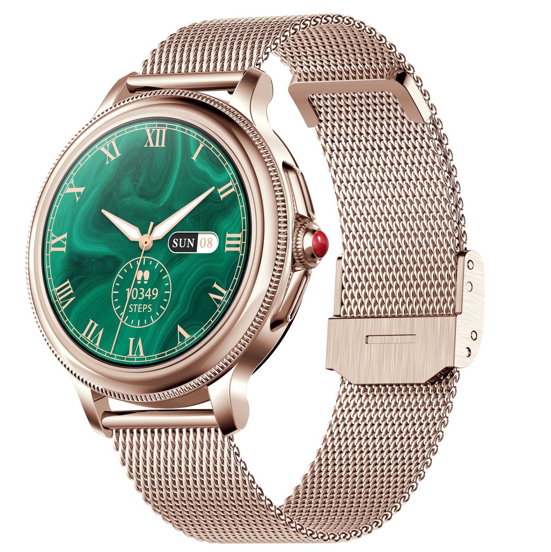 CF96女性智能手表蓝牙通话心率血压生理周期消息提醒音乐运动手表