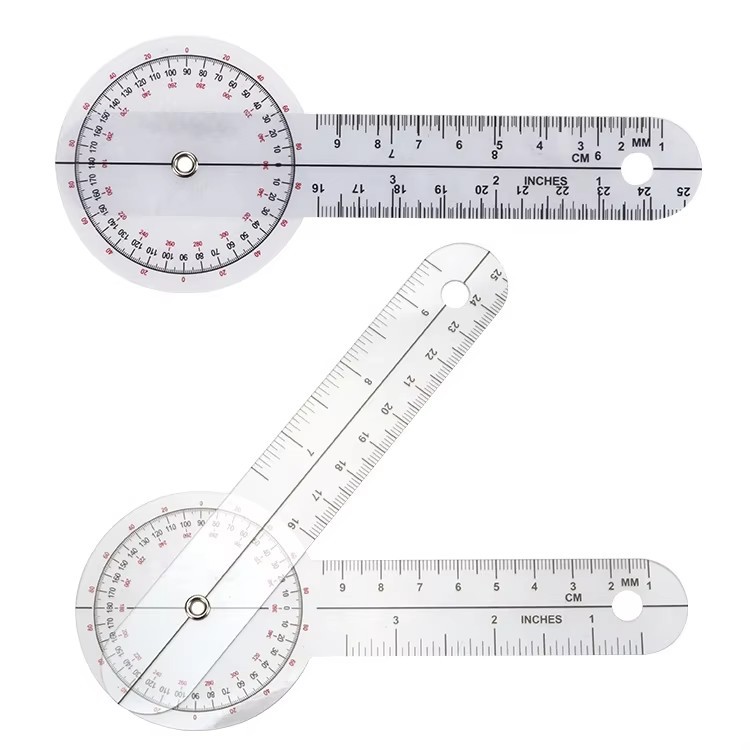 Cross-border exclusive medical bone density ruler, multi-specification limb measurement folding Angle ruler set, orthopedic protractor Application Scenario