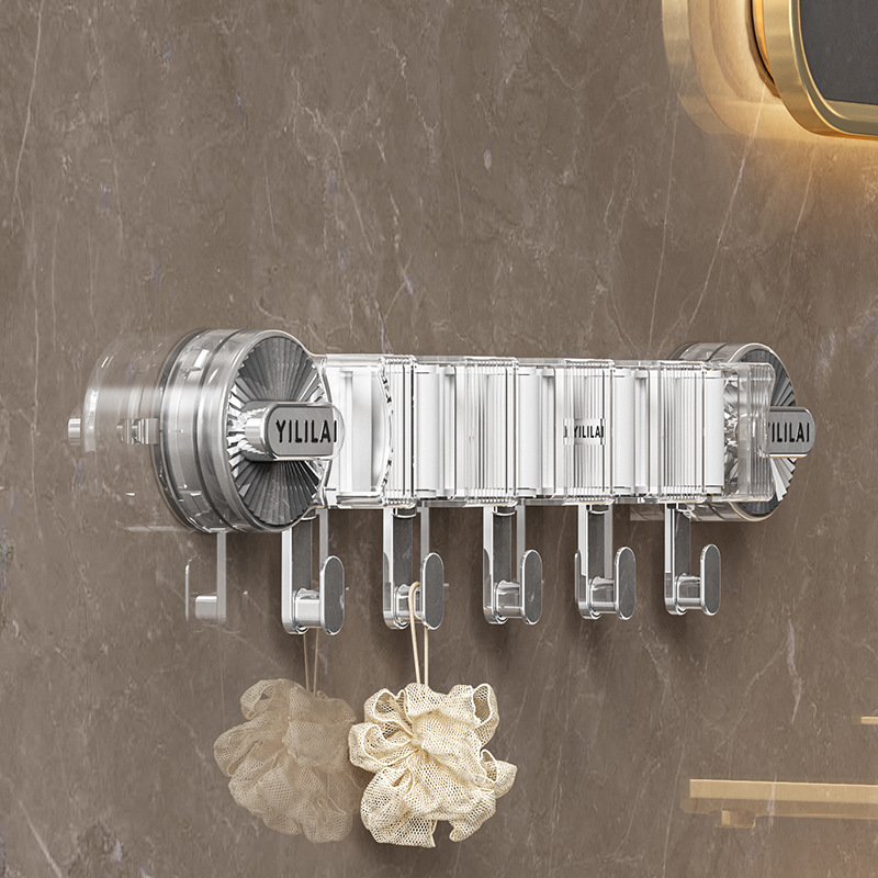 Suction cups, mops, wall-mounted clips, brooms, mops, no-hole hooks, fixed brackets, bathroom door rear storage racks - amazing tools Item Picture