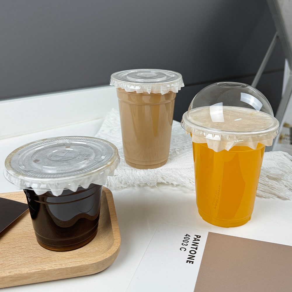 航空杯加厚/一次性奶茶杯/一次性杯子/饮料杯塑料/航空杯塑料产品图