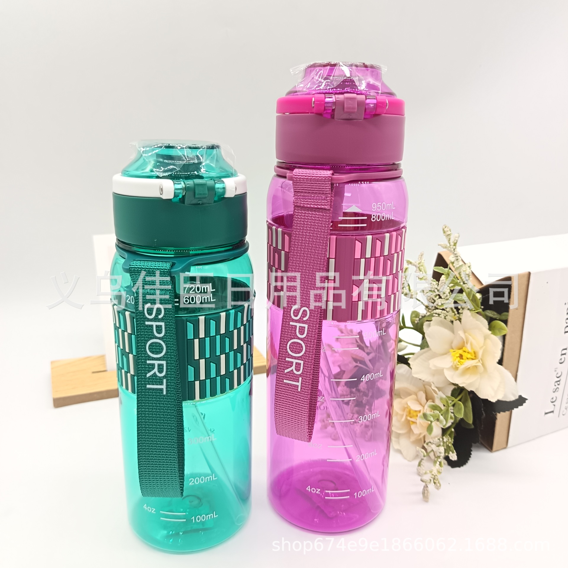 Cross-border best-selling space cup, high appearance level, large capacity, portable for students and office workers, sports water bottle details Picture