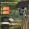 New cross-border 4G solar-powered hunting camera, high-definition camouflage monitoring, wireless mobile phone monitoring, full-color night vision, 4M Specification image