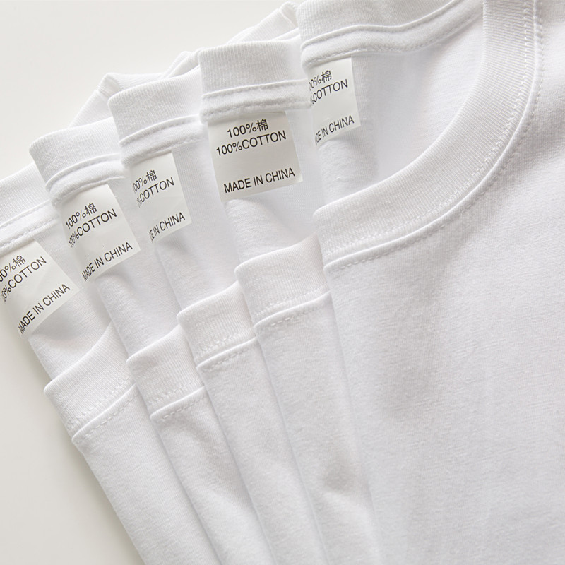 Diseño de nicho de verano blanco versátil suelto corto top mujer algodón manga corta camiseta slim legging Specification image
