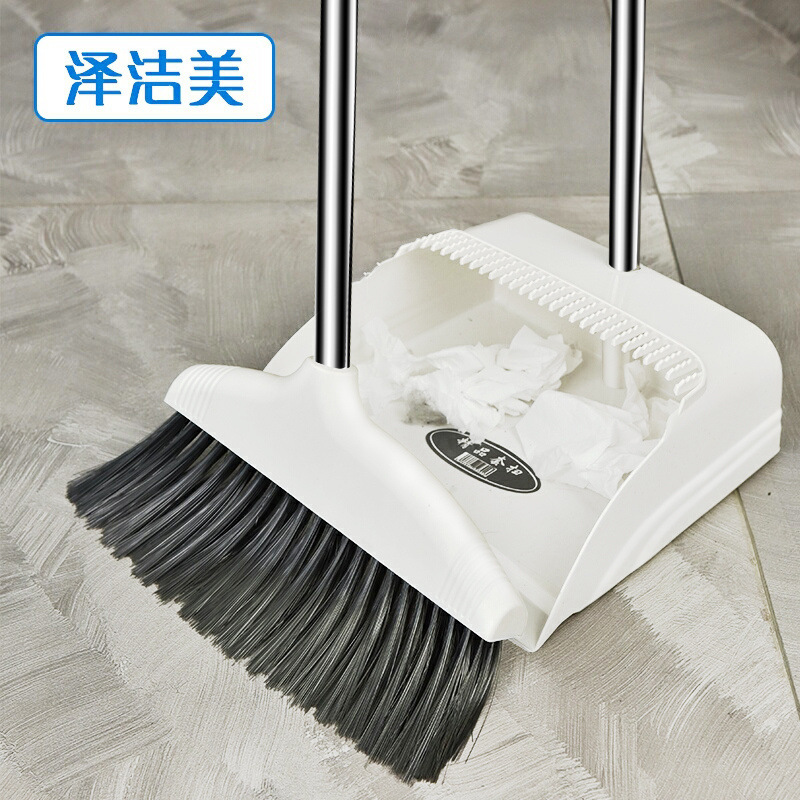 扫把簸箕家用单个软毛扫把加大加厚魔术扫地笤帚扫头发簸萁组合