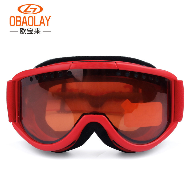 批发爆款滑雪眼镜雪地防雾装备滑雪护目镜双层防风单双板滑雪镜详情图2