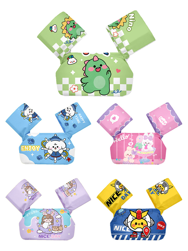 Children's Cartoon Swimming Arm Circle Buoy Life Jacket Baby Sleeve Buoyancy Vest Swimming Equipment Item Picture