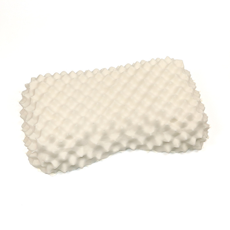 Latex pillow manufacturer, Thai natural milk pillow, adult pillow, curved flat Wolf tooth pillow, neck protection, women's beauty pillow Item Picture