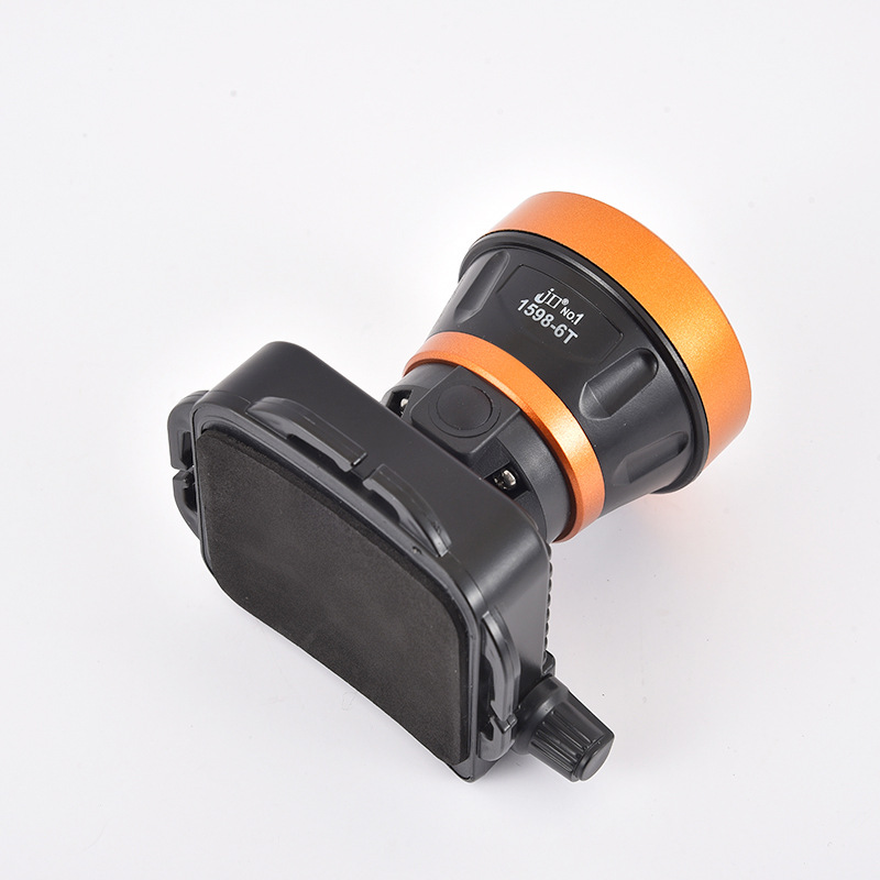 The manufacturer supplies lithium battery LED strong headlamps, outdoor head-mounted LED headlamps, and waterproof fishing headlamps details Picture