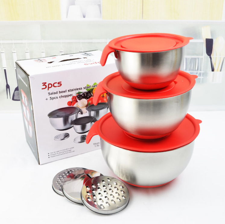 Multi-functional salad bowl